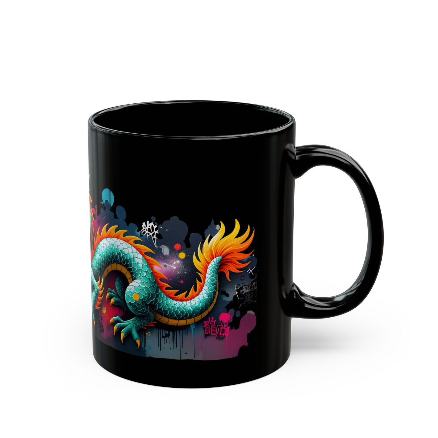 Chinese Zodiac Dragon Mug — Chaotic Power & Cosmic Luck Edition