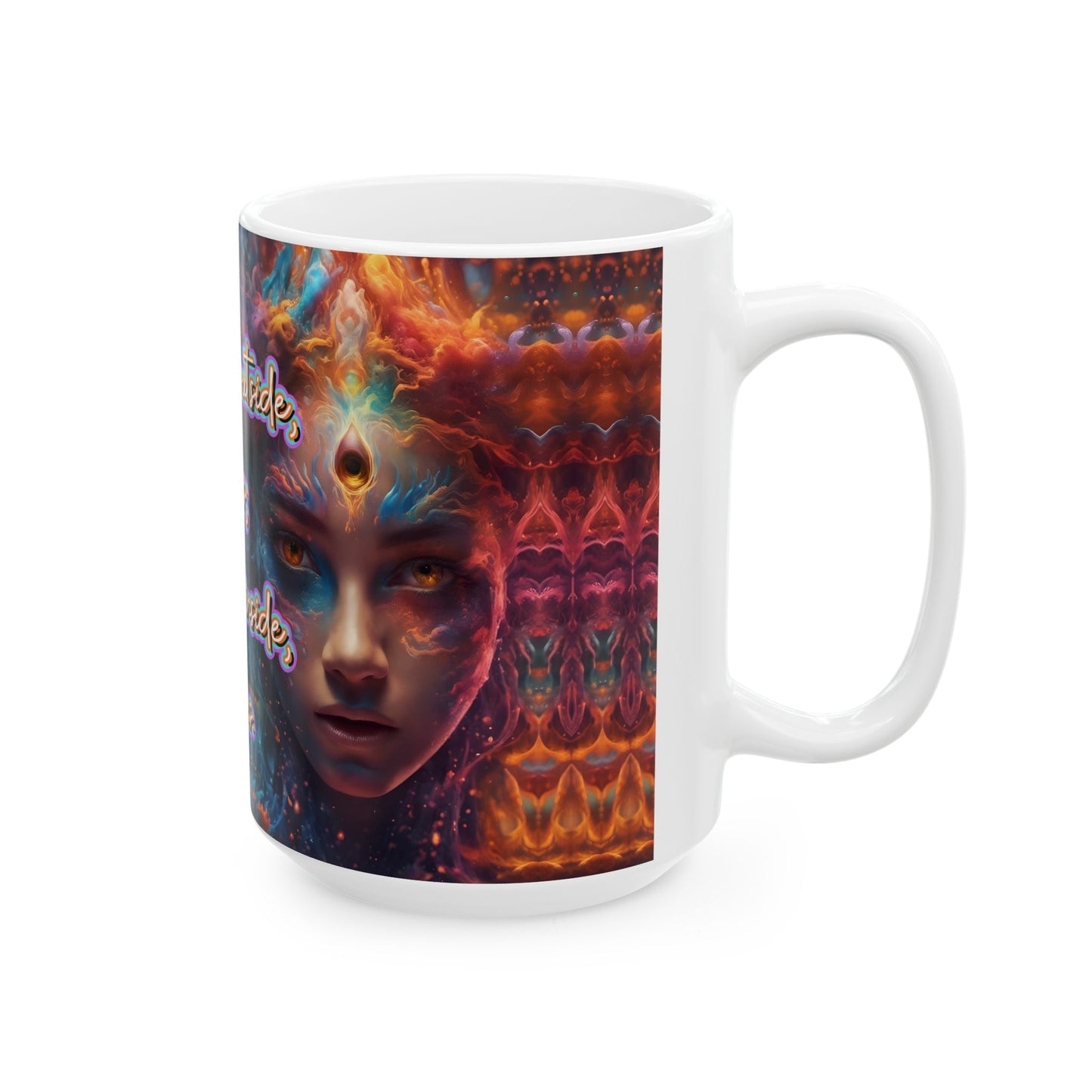 Who Looks Inside, Awakes – Jung Quote Mug