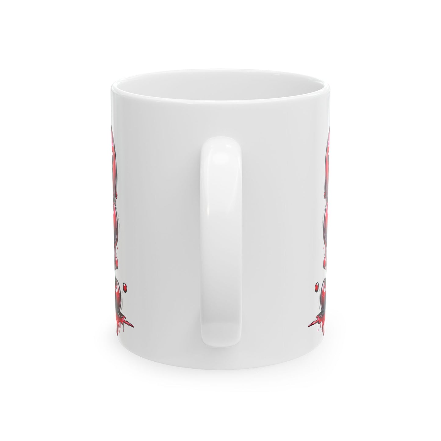 Funny Angry Cherries Mug – “Spit the Pits” Quote Coffee Cup (11oz & 15oz)