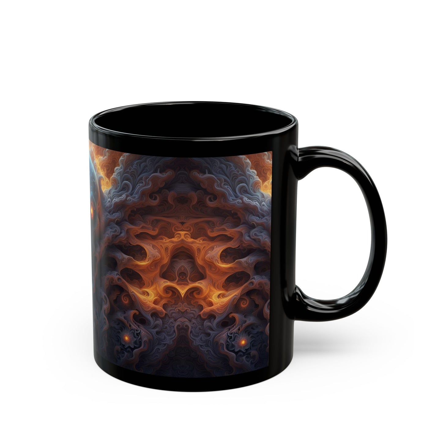Eldritch Horror Skull Coffee Mug – Spooky Gothic Gift for Horror Lovers