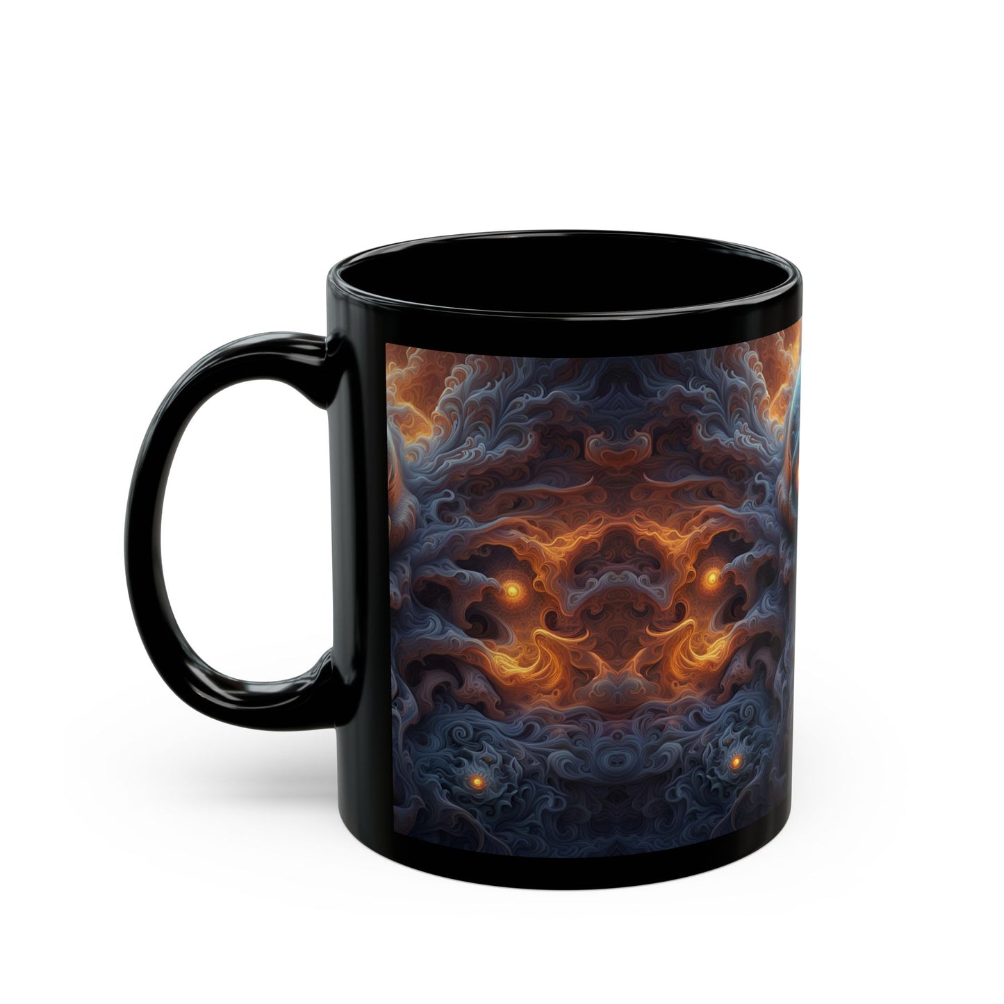 Eldritch Horror Skull Coffee Mug – Spooky Gothic Gift for Horror Lovers