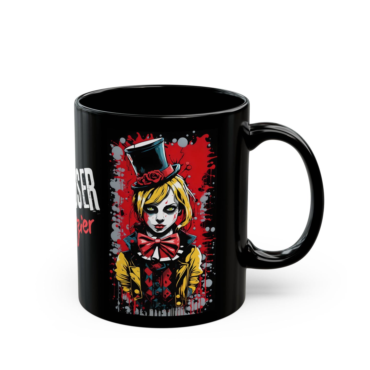 Mad Hatter Mug – Curiouser & Crazier Alice in Wonderland Coffee Cup
