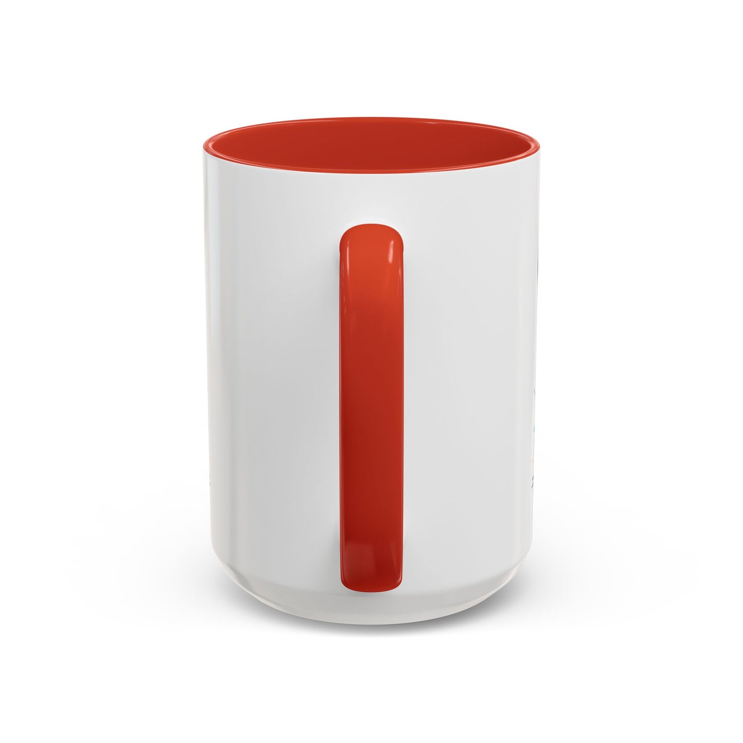 Cartoon Skeleton Elephant Mug | Feed Me Quote | Colourful Two-Tone Ceramic Coffee Cup