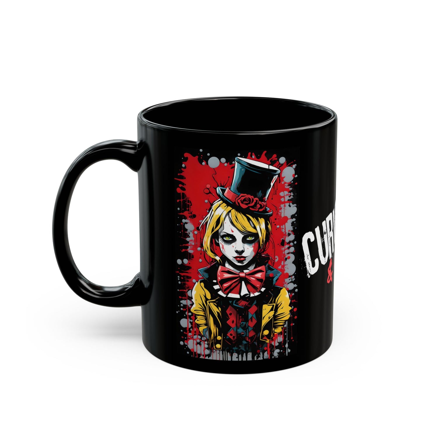 Mad Hatter Mug – Curiouser & Crazier Alice in Wonderland Coffee Cup