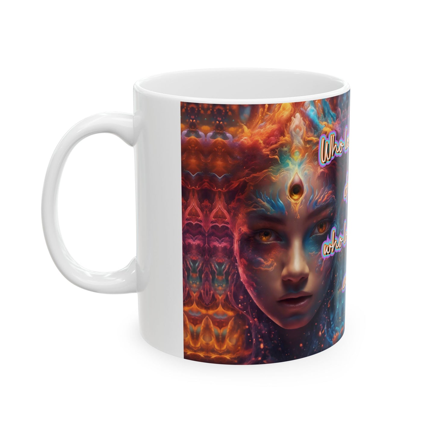 Who Looks Inside, Awakes – Jung Quote Mug
