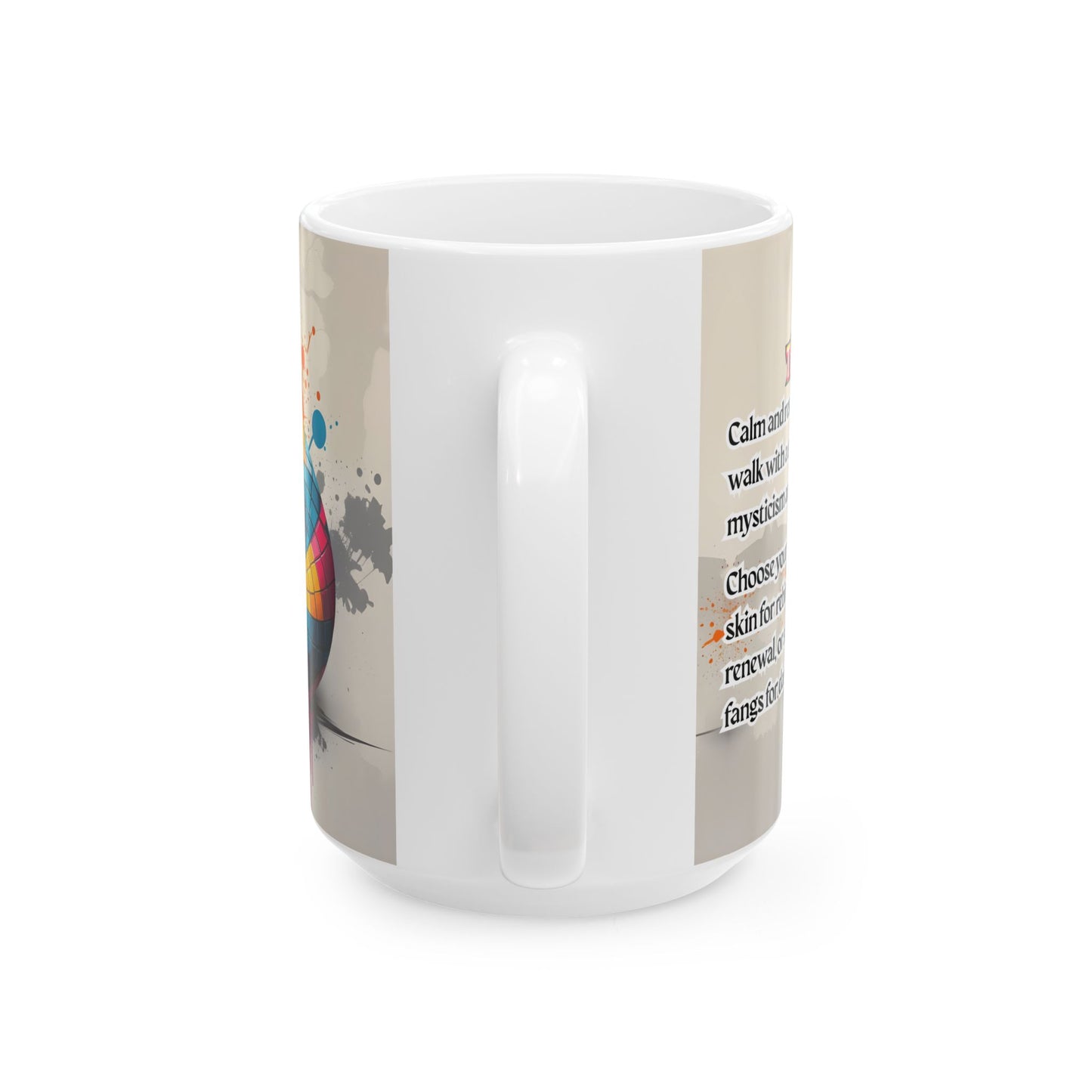 Chinese Zodiac Snake Mug — Quiet Power & Choice Energy Edition