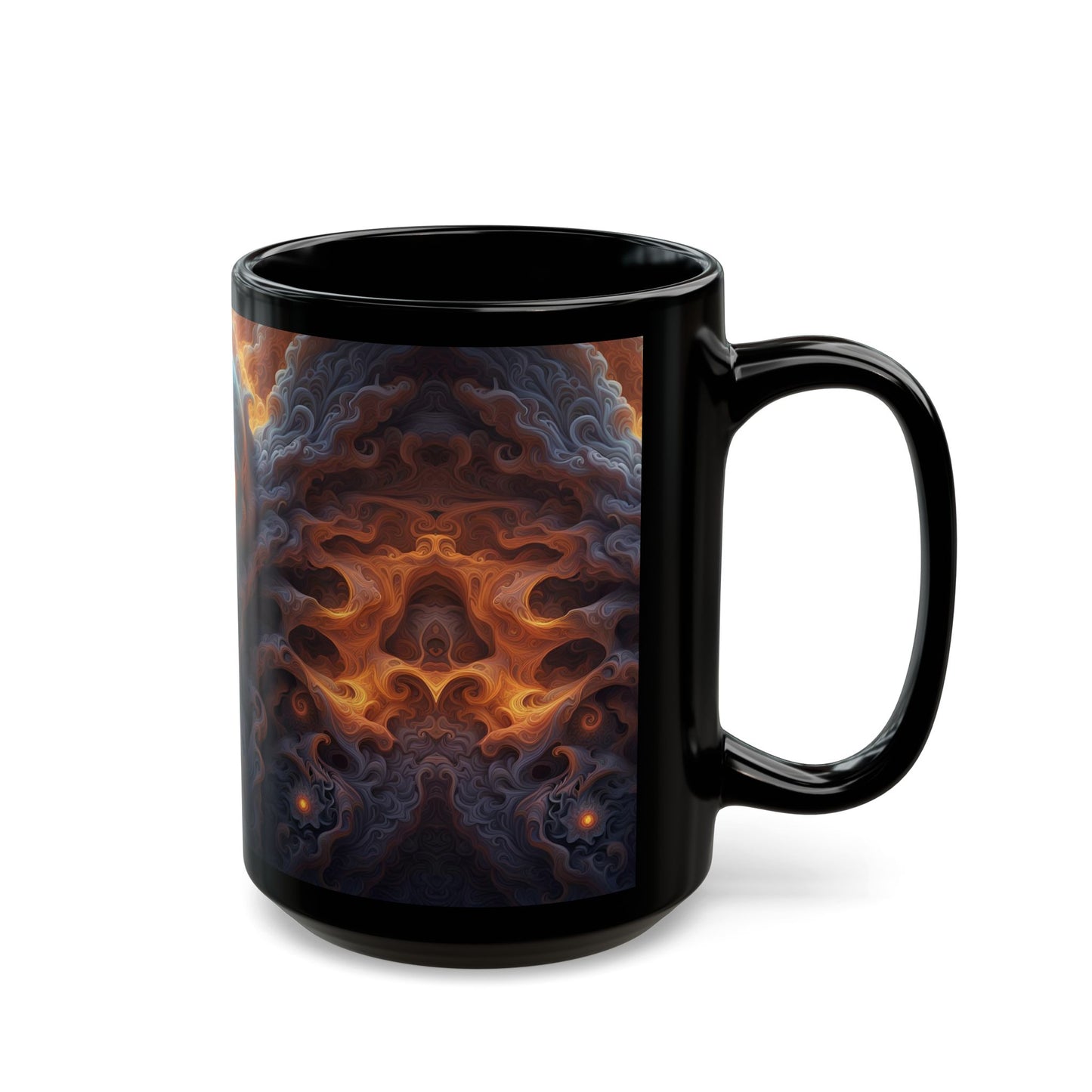Eldritch Horror Skull Coffee Mug – Spooky Gothic Gift for Horror Lovers