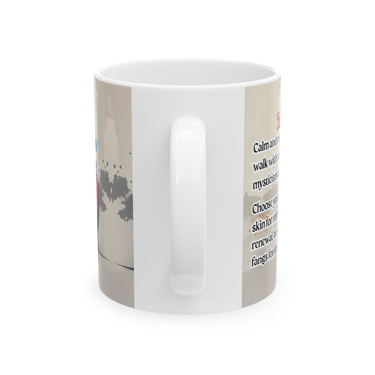 Chinese Zodiac Snake Mug — Quiet Power & Choice Energy Edition