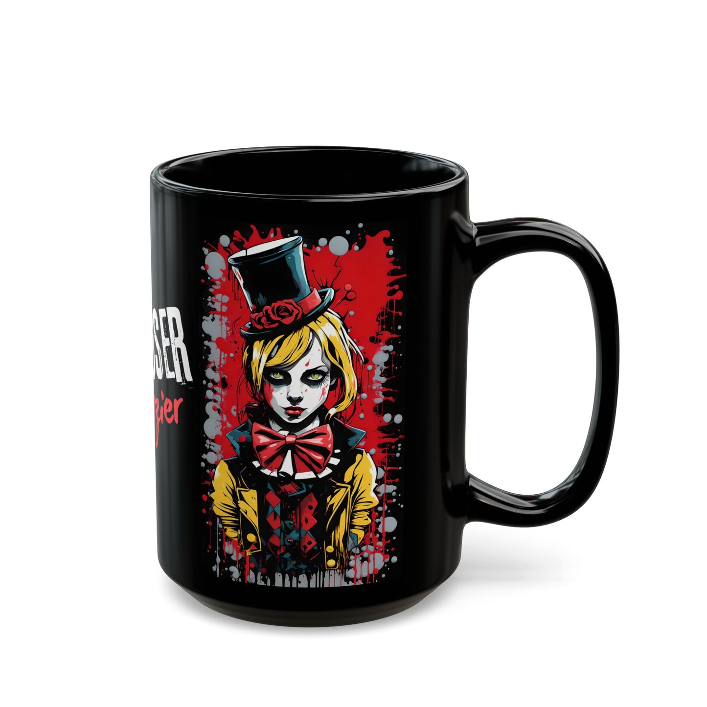 Mad Hatter Mug – Curiouser & Crazier Alice in Wonderland Coffee Cup
