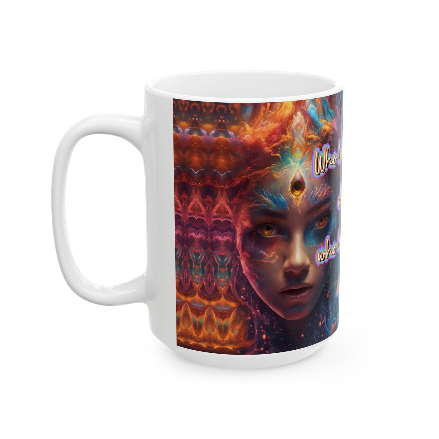Who Looks Inside, Awakes – Jung Quote Mug